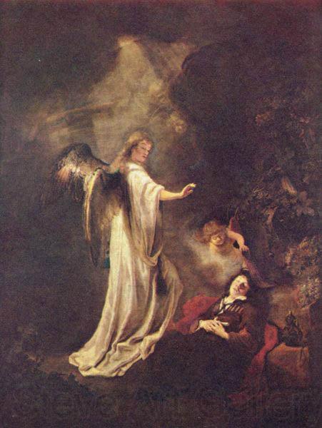 Ferdinand bol Jakobs Traum von der Himmelsleiter France oil painting art